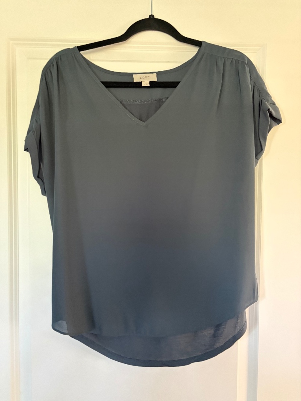 Blue/gray Loft Blouse